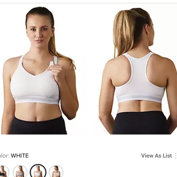 Bravado | NWT New Original Full Cup Nursing Bra White Organic Cotton Tencel - Picture 12 of 12